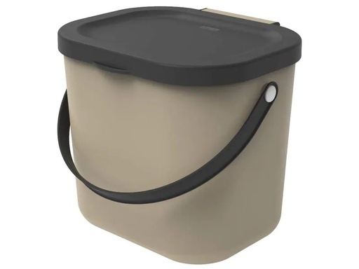 [90069650 1125077] Rotho Recyclingbehälter Albula 6 l, Braun