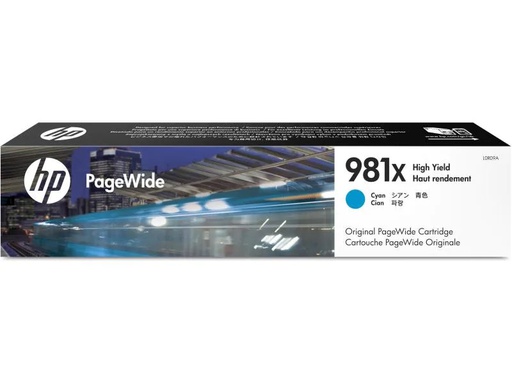 [90069764 450573] HP Tinte Nr. 981X (L0R09A) Cyan