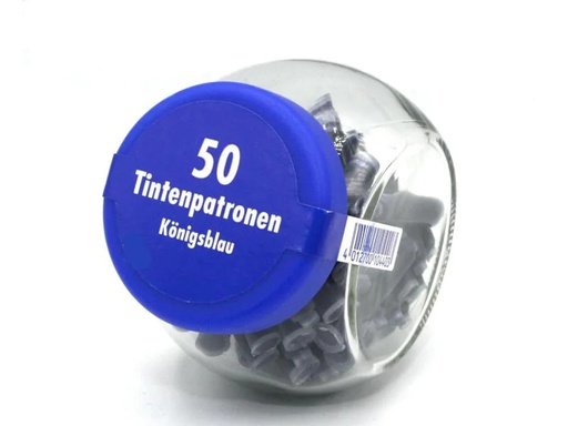 [90069776 1064890] Pelikan Tintenpatrone im Glas Königsblau, 50 Stück