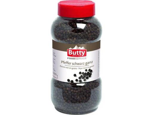 [90006963 1022574] Butty Gewürz Schwarzer Pfeffer ganz 500 g