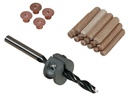 Wolfcraft Dübel-Set Dübelfix Ø 8 mm