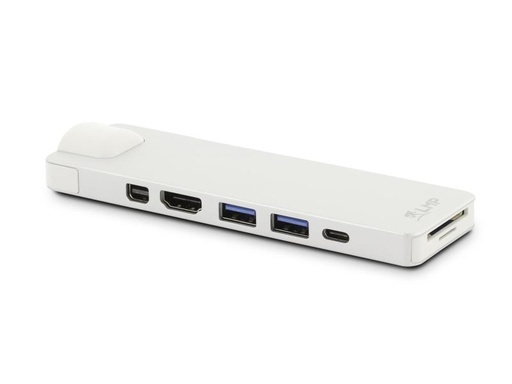 [90069983 712223] LMP Dockingstation USB-C Compact Dock Silber