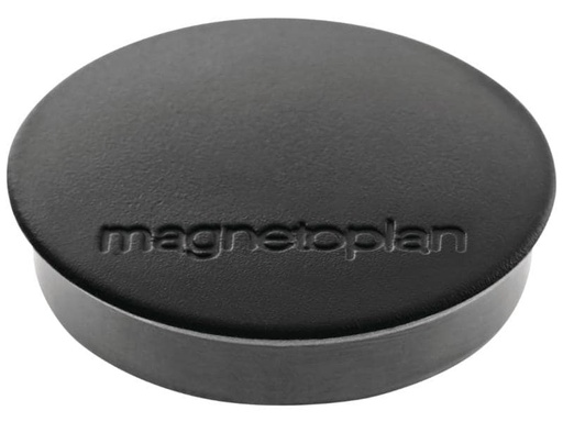 [90070070 1072889] Magnetoplan Haftmagnet Discofix Ø 3 cm Schwarz, 10 Stück