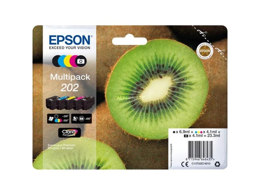 [90070180 719404] Epson Tinte T02E74010 Black/Photo Black/Cyan/Magenta/Yellow