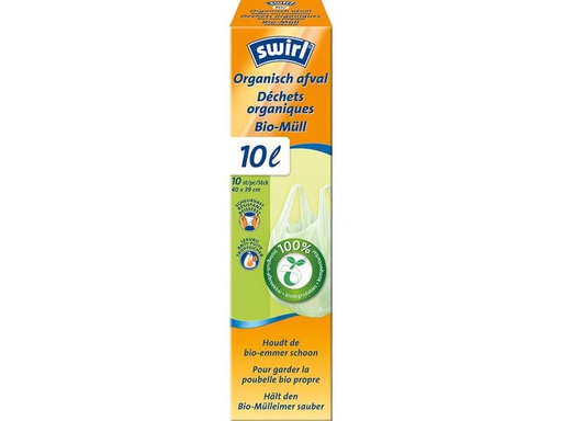 [90070236 302466] Swirl Grüngut-Müllbeutel 10 l, 10 Stück