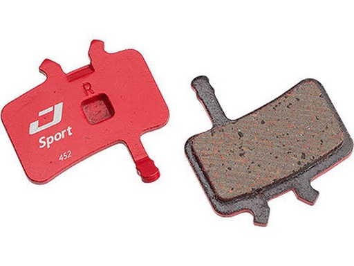 [90070296 887971] JAGWIRE Bremsbeläge SPORT Disc Brake Pads Rot