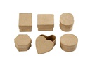 Creativ Company Papp-Schachtel 4-6 cm 6 Stück