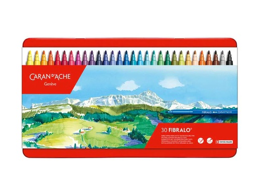[90070431 380118] Caran d'Ache Filzstift Fibralo 30 Stück