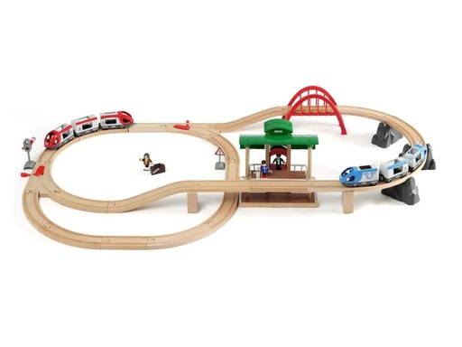 [90070437 309804] BRIO Eisenbahn Reisezug Set
