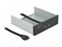 Delock Front Panel 2x USB-A für 5.25-Schacht