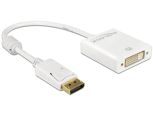 [90070596 340699] Delock Konverter DP - DVI-I Weiss