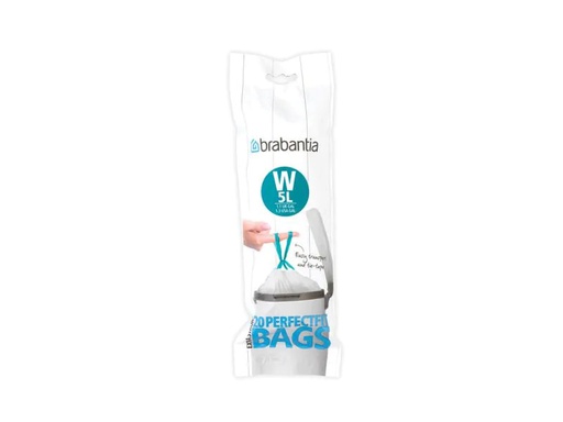[90070627 675872] Brabantia Kehrichtsack PerfectFit W 5 l, 20 Stück