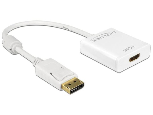 [90070667 340909] Delock Konverter DP - HDMI Weiss