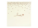 Goldbuch Hochzeitsalbum Raining Hearts Beige
