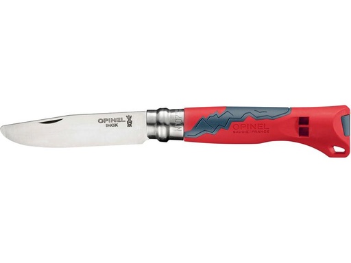 [90070860 1096746] opinel Kindermesser N°7 Outdoor junior Rot