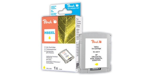 [90007068 206846] Peach Tinte HP Nr. 88XL (C9393AE) Yellow