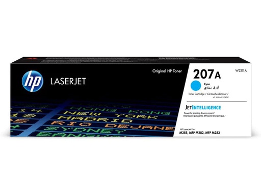 [90070912 1030086] HP Toner Nr. 207A (W2211A) Cyan