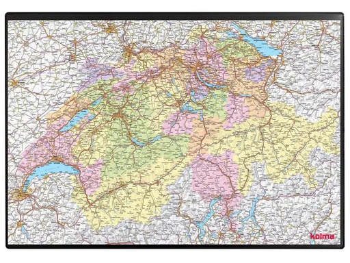 [90071026 886746] Kolma Schreibunterlage Undercover Poster Schweiz, 50 x 34 cm