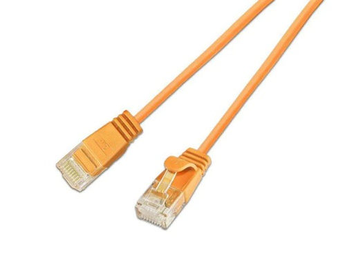 [90071169 353714] SLIM Slimpatchkabel RJ-45 - RJ-45, Cat 6, UTP, 0.5 m, Orange