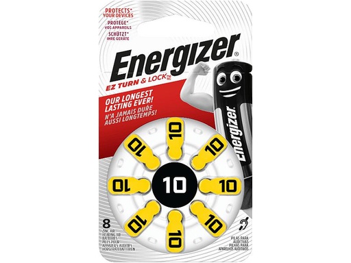 [90071253 957286] Energizer Hörgerätebatterie 10 8 Stück