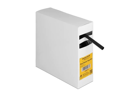 [90071367 1209126] Delock Schrumpfschlauch Box mit Innenkleber, 5 m x 6.4 mm