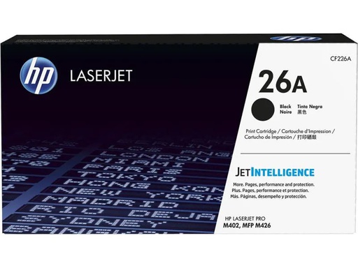 [90071433 384304] HP Toner Nr. 26A (CF226A) Black