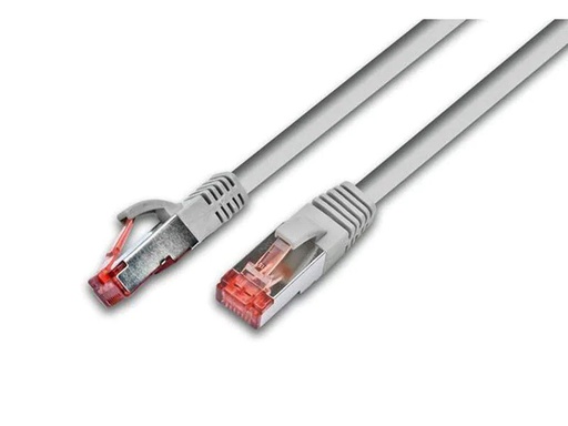 [90071450 149725] Wirewin Patchkabel RJ-45 - RJ-45, Cat 6, S/FTP, 3 m, Grau