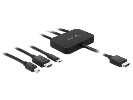 [90007124 996204] Delock Adapter 85830 USB-C, HDMI oder Mini-DP zu HDMI 1.8m