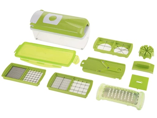 [90071720 423917] Genius Gemüseschneider Nicer Dicer Plus 12-teilig