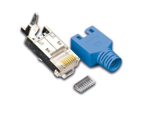 [90071769 1180473] Wirewin Stecker RJ45 Hirose TM11 50 Stück, Blau