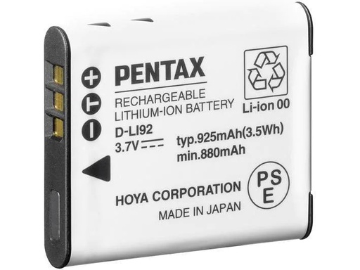 [90007185 100444] Pentax Digitalkamera-Akku D-LI92