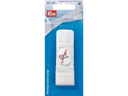 [90007191 1088134] Prym BH-Verlängerung 25 mm, zum Einhaken, Weiss