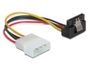 Delock Stromkabel Molex - SATA gewinkelt 12 cm