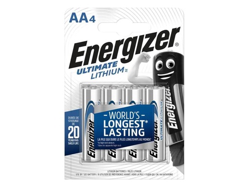 [90072170 747409] Energizer Batterie Ultimate Lithium Mignon AA 4 Stück