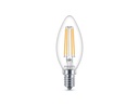 Philips Lampe LEDcla 60W E14 B35 WW CL ND Warmweiss