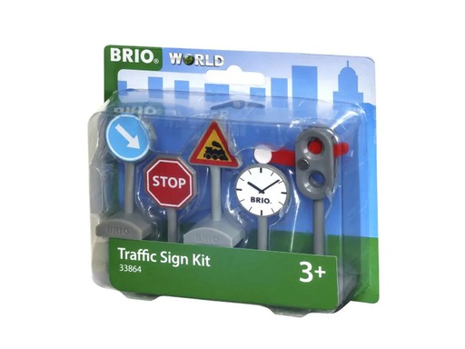 [90072473 640668] BRIO BRIO World Verkehrszeichen-Set