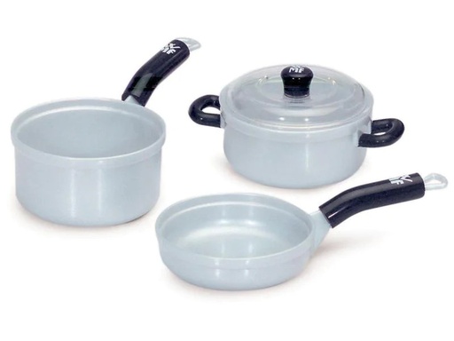 [90072512 733473] Klein-Toys Spiel-Haushaltsgerät WMF Pfannen- und Topfset