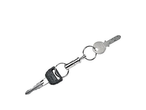 [90072529 1144238] Robert Rieffel Schlüsselkupplung 45 mm, Silber