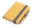 Troika Notizbuch LILIPAD+LILIPUT A7, Blanko, Gelb