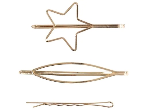 [90072623 1059717] Creativ Company Haarclip 3 Stück