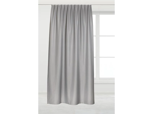 [90072650 1170906] Casa Leon Verdunklungsvorhang mit Faltenband 135 cm x 245 cm, Hellgrau