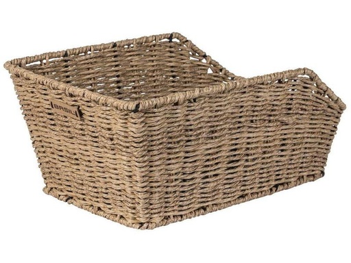 [90072784 1190514] BASIL Velokorb Cento Rattan Look Natur