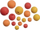 Knorr Prandell Perlen Mix 4 20 Stk, Gelb; Orange; Rot