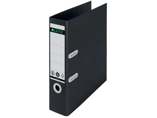[90072847 1105143] Leitz Ordner 180° Recycle A4 8 cm, Schwarz