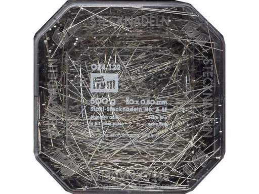 [90072880 1175027] Prym Stecknadel Ø 0.5 mm x 3 cm, 500 g, Stahl
