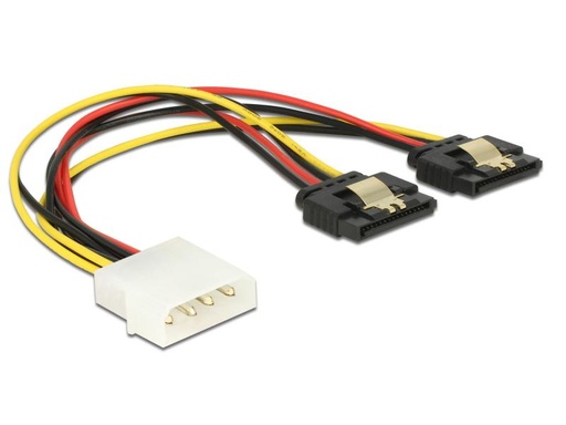 [90072916 601001] Delock Y-Stromkabel Molex - 2x SATA 20 cm