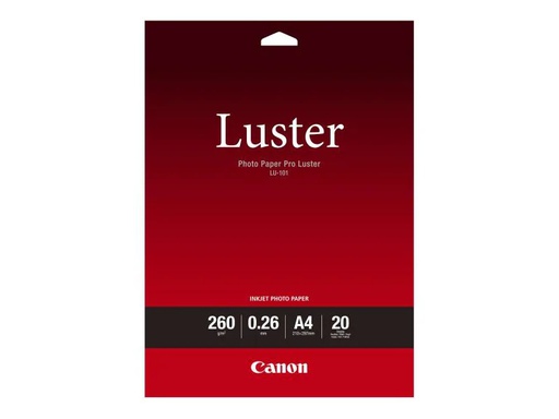 [90072931 226112] Canon Fotopapier LU-101 A4 260 g/m² 20 Stück