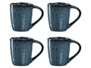 Leonardo Espressotasse Matera 90 ml, 4 Stück, Blau