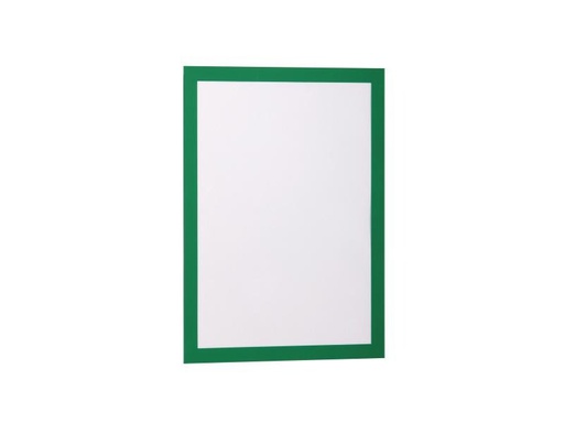 [90072990 578909] DURABLE Präsentationsrahmen Duraframe A4 2 Stück Grün