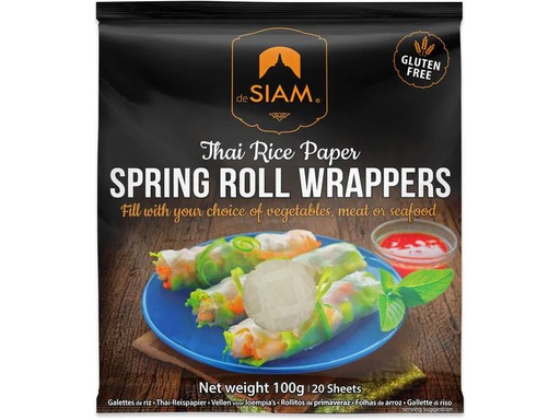 [90073000 750598] deSIAM Frühlingsrollen Teig 100 g